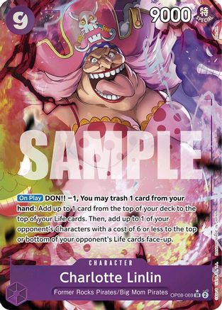 Charlotte Linlin (Parallel) (OP08-069)  [Two Legends] Foil