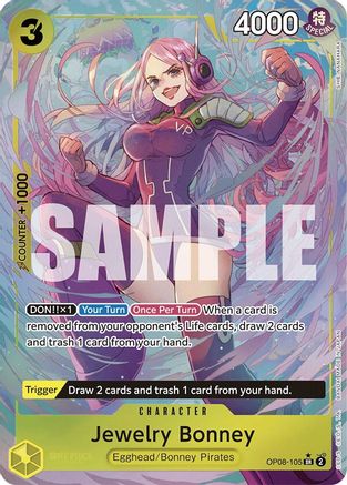 Jewelry Bonney (Parallel) (OP08-105)  [Two Legends] Foil