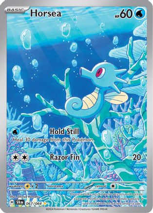 Horsea 067/064 [SV Shrouded Fable]  - Holofoil