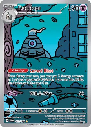 Dusclops 069/064 [SV Shrouded Fable]  - Holofoil