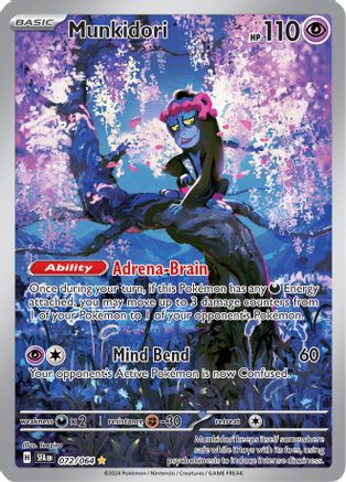 Munkidori 072/064 [SV Shrouded Fable]  - Holofoil