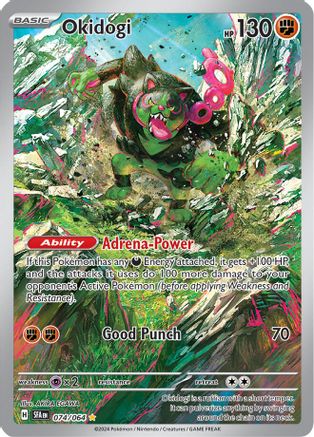 Okidogi 074/064 [SV Shrouded Fable]  - Holofoil