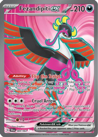 Fezandipiti ex 084/064 [SV Shrouded Fable]  - Holofoil