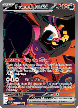 Fezandipiti ex 092/064 [SV Shrouded Fable]  - Holofoil