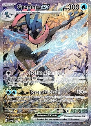 Greninja ex 132 [SV Scarlet & Violet Promo Cards]  - Holofoil