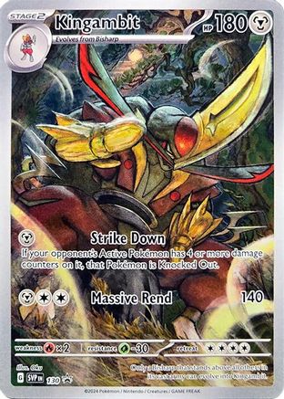 Kingambit 130 [SV Scarlet & Violet Promo Cards]  - Holofoil