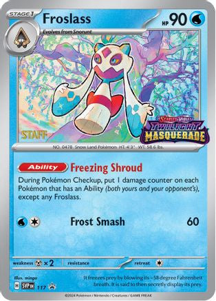 Froslass 117 [SV Scarlet & Violet Promo Cards]  - Holofoil