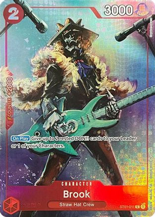 Brook (Premium Card Collection -BANDAI CARD GAMES Fest. 23-24 Edition-) (ST01-011)  [One Piece Promotion Cards] Foil