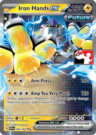 Iron Hands ex 070/182 [Prize Pack Series Cards]  - Holofoil