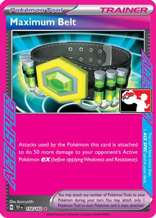 Maximum Belt 154 [Prize Pack Series Cards]  - Holofoil