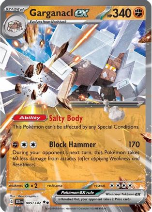 Garganacl ex 089/142 [SV07 Stellar Crown]  - Holofoil