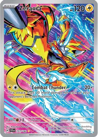 Zeraora 151/142 [SV07 Stellar Crown]  - Holofoil