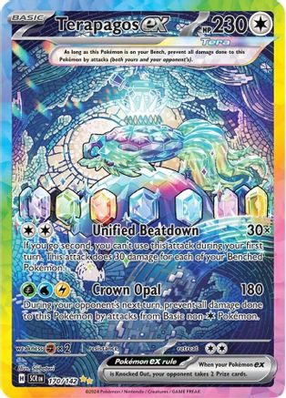 Terapagos ex 170/142 [SV07 Stellar Crown]  - Holofoil