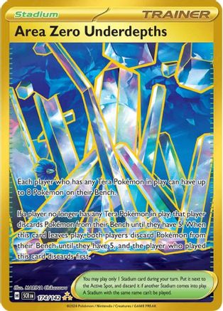 Area Zero Underdepths 174/142 [SV07 Stellar Crown]  - Holofoil