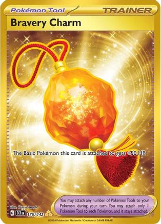 Bravery Charm 175/142 [SV07 Stellar Crown]  - Holofoil