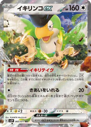 Squawkabilly ex - 065/071 (065/071) [JP SV2P Snow Hazard] Holofoil