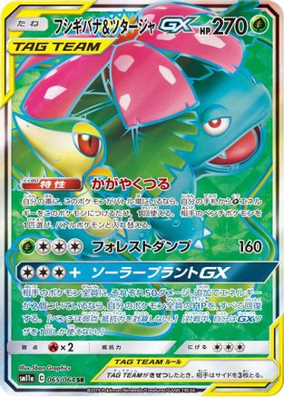Venusaur & Snivy GX - 065/064 (065/064) [JP SM11a Remix Bout] Holofoil