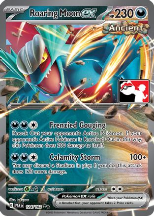 Roaring Moon ex 124/182 [Prize Pack Series Cards]  - Holofoil
