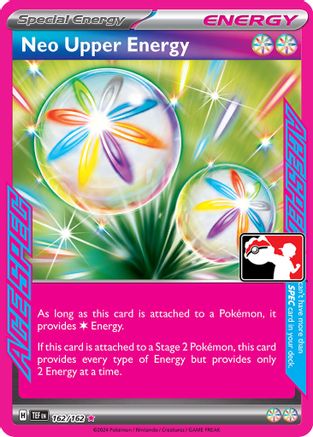 Neo Upper Energy 162/162 [Prize Pack Series Cards]  - Holofoil