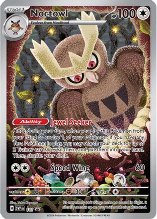Noctowl 141 [SV Scarlet & Violet Promo Cards]  - Holofoil