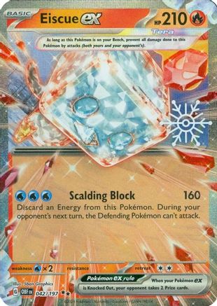 Eiscue ex (Holiday Calendar) 042/197 [Miscellaneous Cards & Products]  - Holofoil