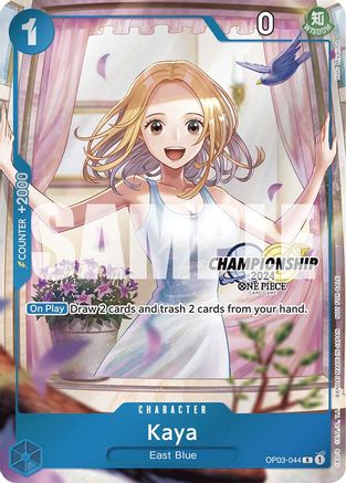 Kaya (CS 2024 Celebration Pack) (OP03-044)  [One Piece Promotion Cards] Foil
