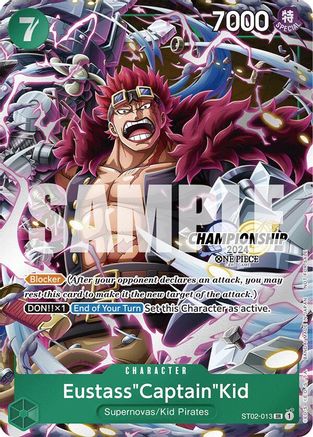 Eustass"Captain"Kid (CS 2024 Celebration Pack) (ST02-013)  [One Piece Promotion Cards] Foil