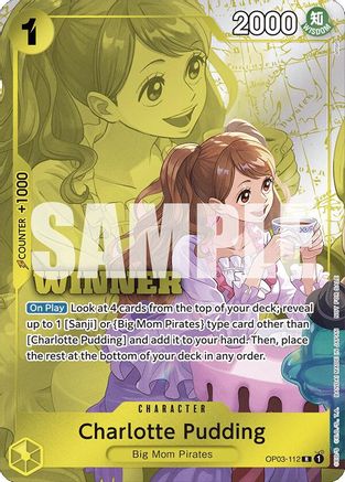 Charlotte Pudding (Winner Pack 2024 Oct.-Dec.) (OP03-112)  [One Piece Promotion Cards] Foil