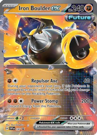 Iron Boulder ex 147 [SV Scarlet & Violet Promo Cards]  - Holofoil