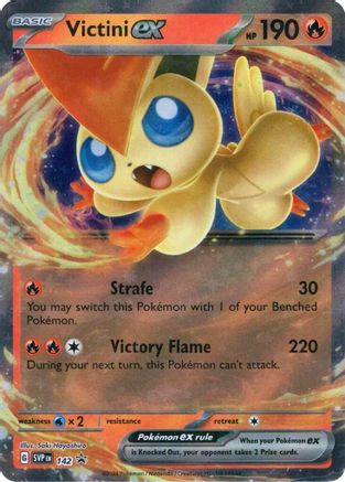 Victini ex 142 [SV Scarlet & Violet Promo Cards]  - Holofoil