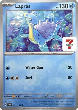 Lapras (7-Eleven Promo) 031/142 [Miscellaneous Cards & Products]