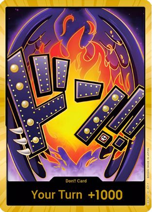 DON!! Card (King) (Gold)  [Premium Booster -The Best-] Foil