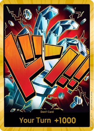DON!! Card (Eustass "Captain" Kid) (Gold)  [Premium Booster -The Best-] Foil