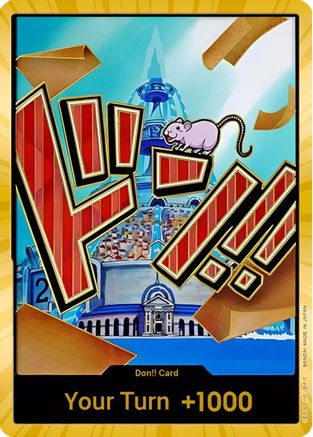 DON!! Card (Iceberg) (Gold)  [Premium Booster -The Best-] Foil