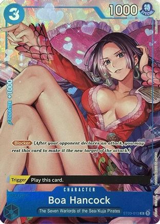 Boa Hancock (Premium Card Collection -Best Selection Vol. 2-) (ST03-013)  [One Piece Promotion Cards] Foil