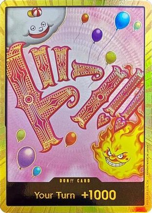 DON!! Card (Big Mom) (Gold)  [Premium Booster -The Best-] Foil