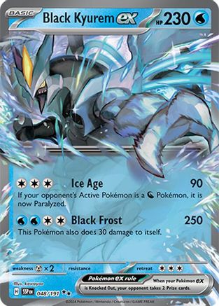 Black Kyurem ex 048/191 [SV08 Surging Sparks]  - Holofoil