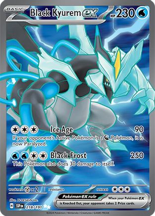 Black Kyurem ex 218/191 [SV08 Surging Sparks]  - Holofoil