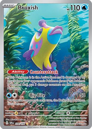 Bruxish 200/191 [SV08 Surging Sparks]  - Holofoil