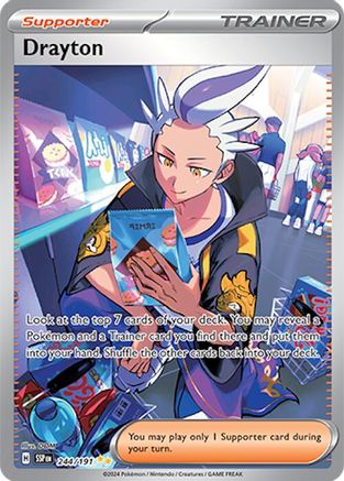 Drayton 244/191 [SV08 Surging Sparks]  - Holofoil