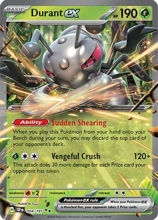 Durant ex 004/191 [SV08 Surging Sparks]  - Holofoil