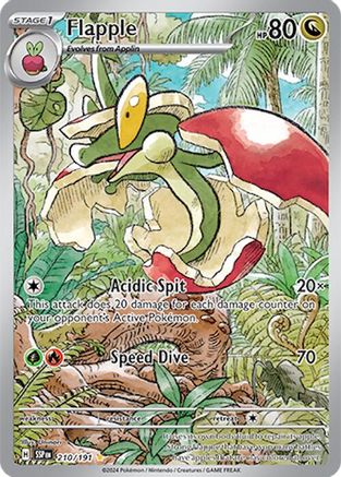 Flapple 210/191 [SV08 Surging Sparks]  - Holofoil