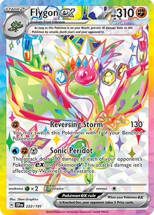 Flygon ex 222/191 [SV08 Surging Sparks]  - Holofoil