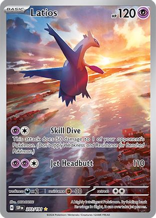 Latios 203/191 [SV08 Surging Sparks]  - Holofoil