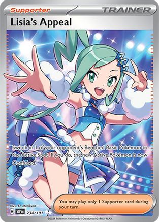 Lisia's Appeal 234/191 [SV08 Surging Sparks]  - Holofoil