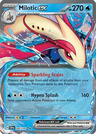 Milotic ex 042/191 [SV08 Surging Sparks]  - Holofoil