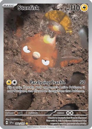 Stunfisk 202/191 [SV08 Surging Sparks]  - Holofoil