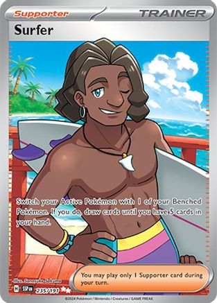 Surfer 235/191 [SV08 Surging Sparks]  - Holofoil
