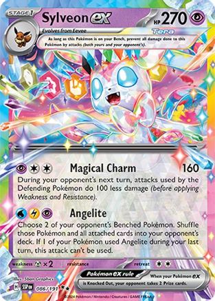 Sylveon ex 086/191 [SV08 Surging Sparks]  - Holofoil