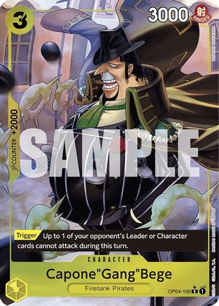 Capone"Gang"Bege (OP04-100) (Full Art) (OP04-100)  [Premium Booster -The Best-] Foil